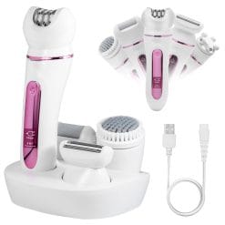 womens body epilator 5 in 1 grooming kit