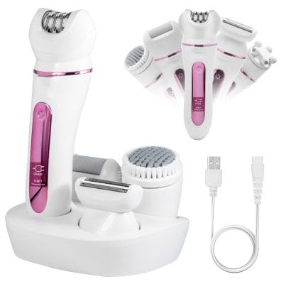Women’s electric shaver 5-in-1 grooming kit