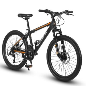 MTB hardtail bike on outdoor trail