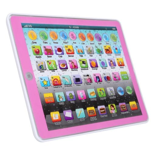 1Pc Kid Baby Toddler Tablet Toy Educational Learning Study Tablet Pad Gift For Aged 2 3 4 5 6 7 Girls Boys - Image 2