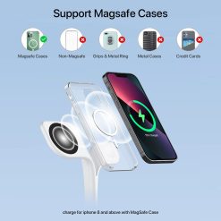 Alternative view of 5-in-1 Magnetic Real Wireless Desktop Fast Charging Station For Multiple Devices