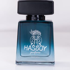 mens fragrance luxury perfume bottle on white background