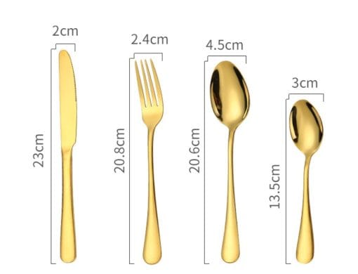 High-end tableware 24 piece set - Image 6