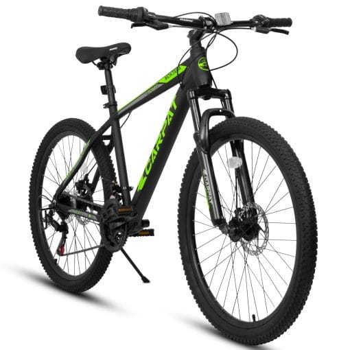 A26322 26-inch Mountain Bike  Aluminum Frame Shock Absorbing Front Fork Bike 21-speed Disc Brake Mountain Bike - Image 3