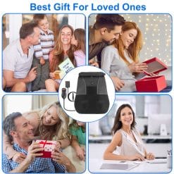 Alternative view of Back Massager with Heat – 3D Shiatsu Full-Body Relief