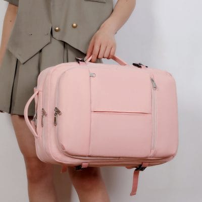 Alternative view of Womens Travel Rucksack – Lightweight Multi-Pocket Backpack