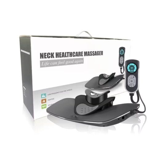 Electric Heat Therapy Massage Products Cervical Massager Traction Machine Pillow For Neck And Shoulder Massage - Image 2