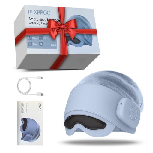 2025 Best-Selling Smart Head Massager With Eye Relief & Heating Function - Image 6