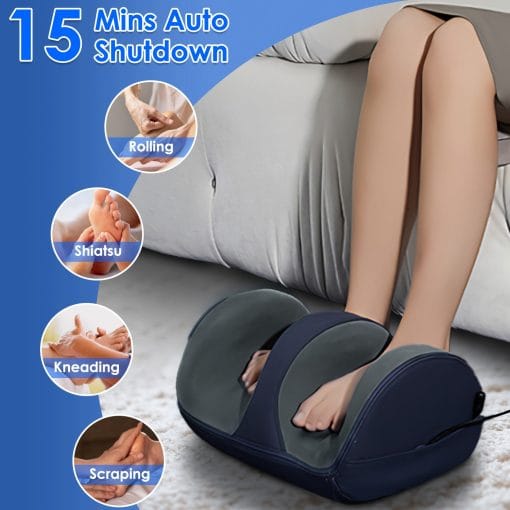 1Pc Shiatsu Foot Massager With Heat Foot Calf Thigh Arm Massager Machine With 3 Modes 3 Intensity Levels Gifts For Mom Dad Lover - Image 10