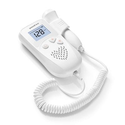 Alternative view of Fetal Doppler – Clear At-Home Baby Heartbeat Monitor