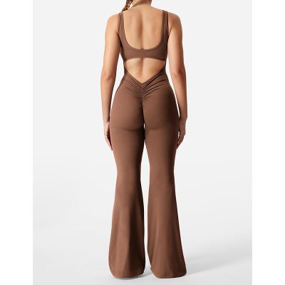 Alternative view of Black Jumpsuit – Sexy Backless One-Piece for Women