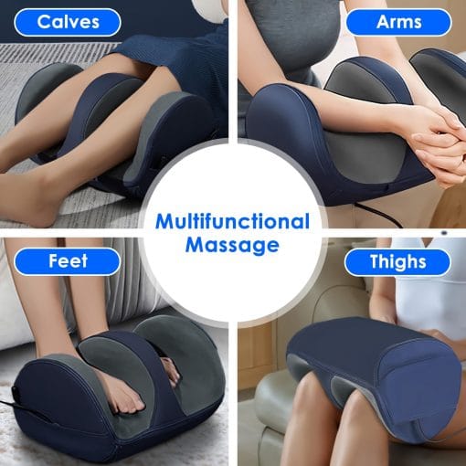 1Pc Shiatsu Foot Massager With Heat Foot Calf Thigh Arm Massager Machine With 3 Modes 3 Intensity Levels Gifts For Mom Dad Lover - Image 8