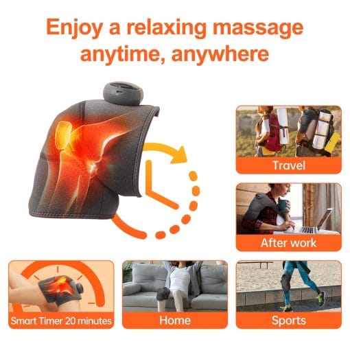 Trending Rechargeable Knee Comfort Pad Smart Relief Portable Care - Image 5
