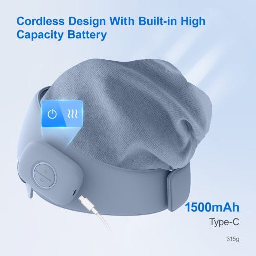 2025 Best-Selling Smart Head Massager With Eye Relief & Heating Function - Image 7