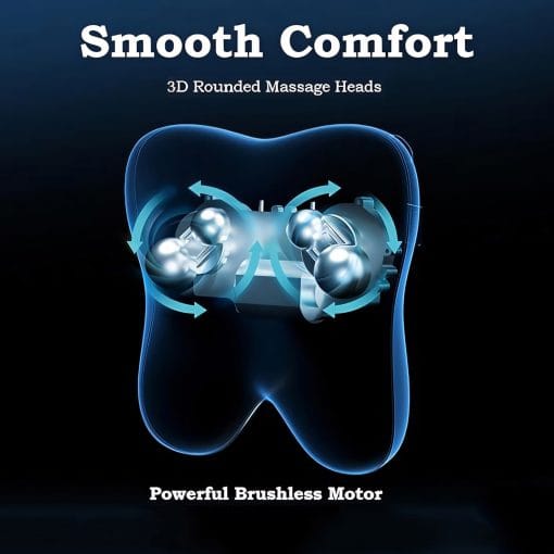Neck And Back Deep Acupressure Massager Full Body Massage Pillow Ideal Gift - Image 9