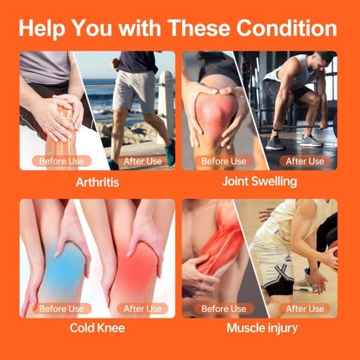 Trending Rechargeable Knee Comfort Pad Smart Relief Portable Care - Image 3