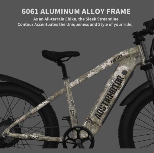 52V All-Terrain E-Bike  26x4.0 Fat Tire Electric Bike 20 AH Extended-Range Battery & Hydraulic Disc Brakes - Image 10
