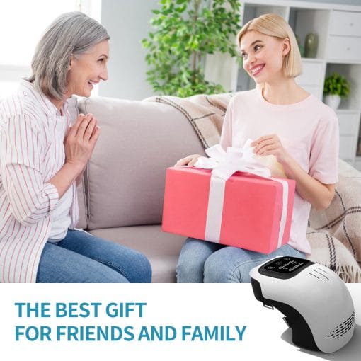 Intelligent Home Use Electric Intelligent Kneading Heating Knee Massager Rechargeable Pain Relief Infrared Laser Vibration Knee Massager - Image 9