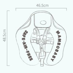 Alternative view of Infant Pool Float – Safe Canopy Swim Float for Babies