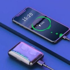 Alternative view of Multifunction Bluetooth Headset Binaural Movement Power Bank Phone Support