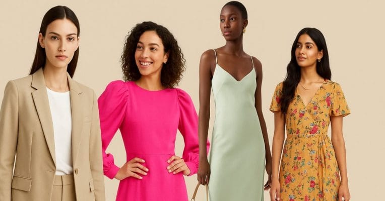 Womens Fashion trends featuring stylish outfits and chic seasonal looks in a modern urban setting.