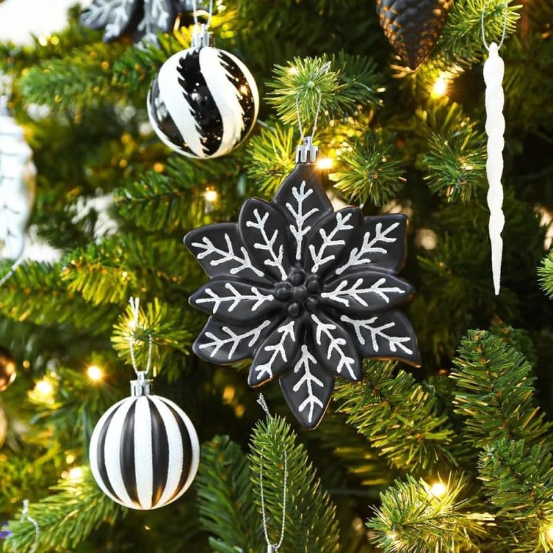 shatterproof plastic ornaments for holiday tree decoration