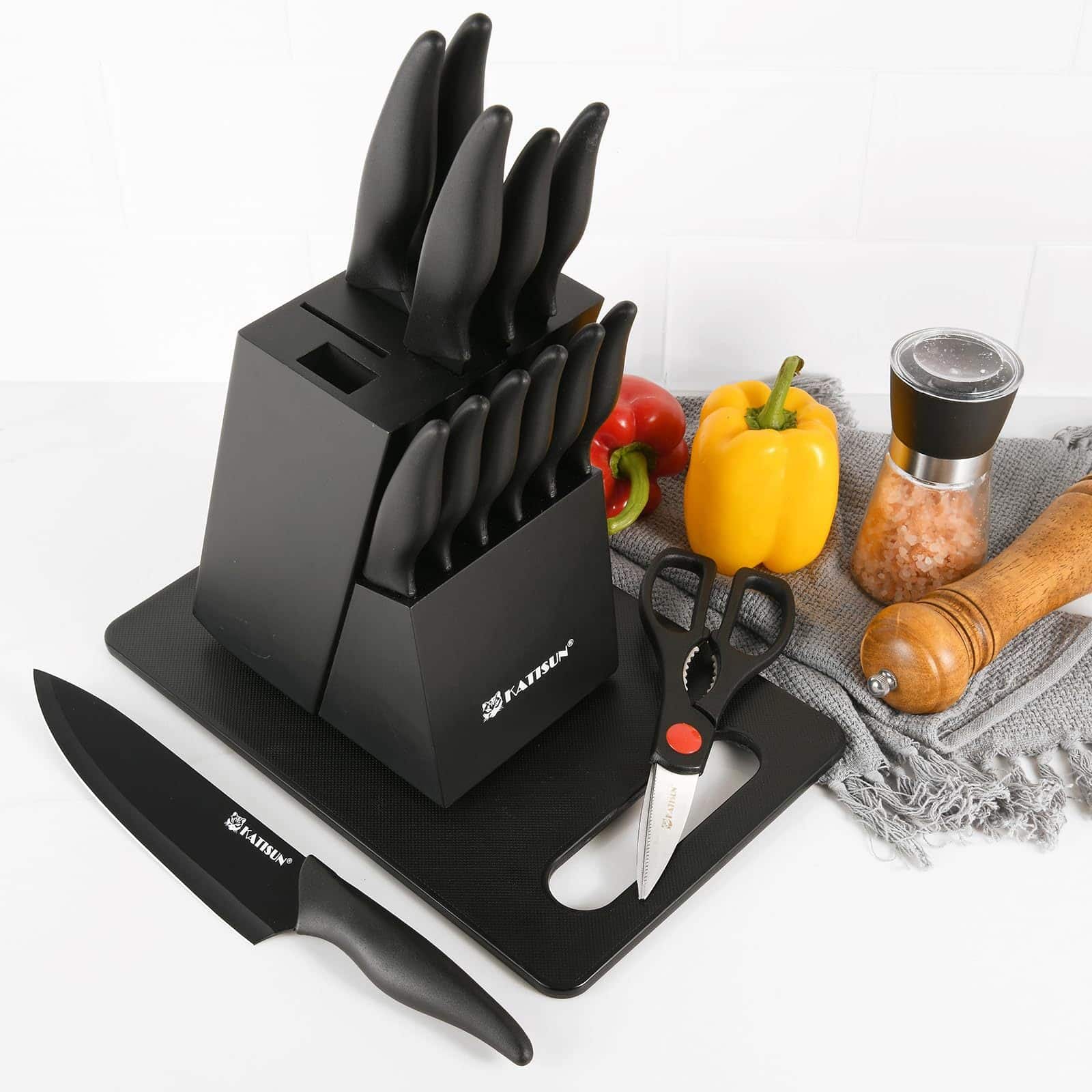 Chef Knife Set – Powerful 16-Piece Knife Block Set for Effortless Precision - Image 7
