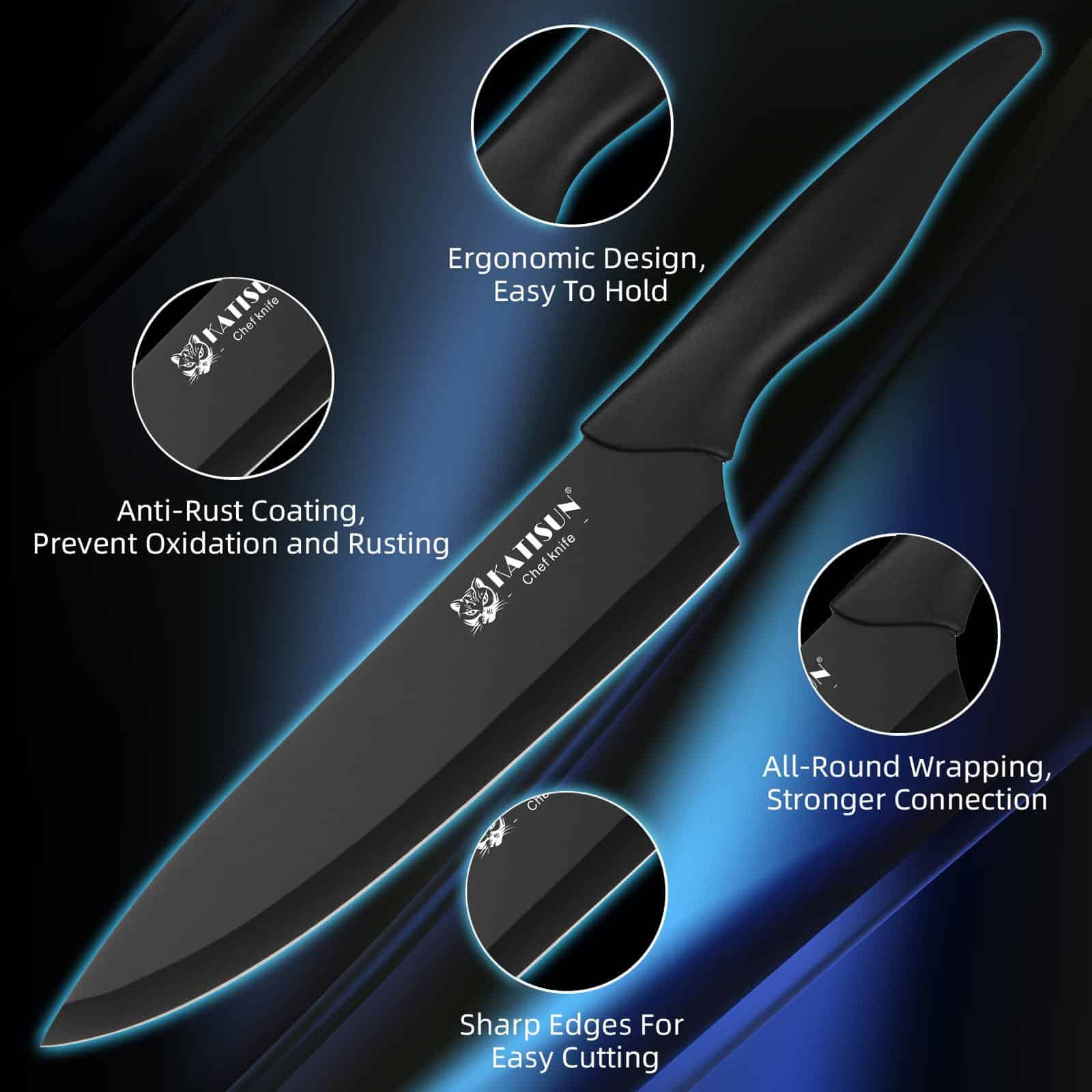 Chef Knife Set – Powerful 16-Piece Knife Block Set for Effortless Precision - Image 3