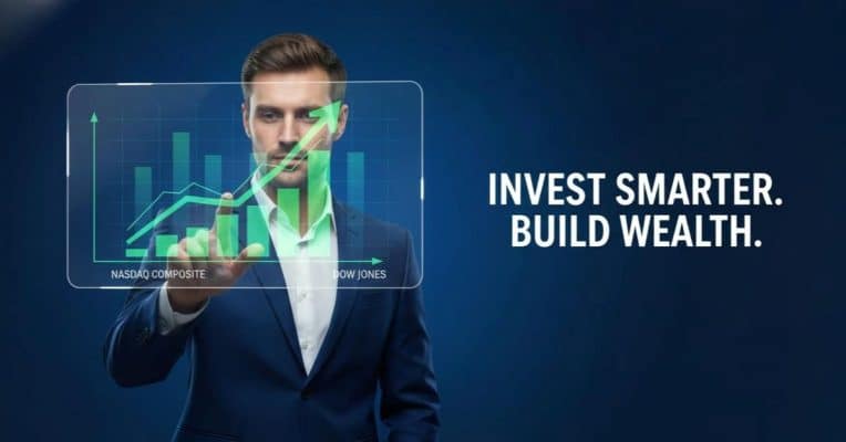 investing guide showing long term stock market growth and wealth building strategy