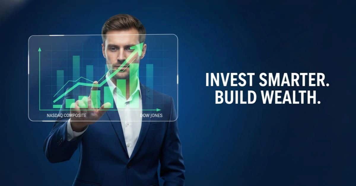 investing guide showing long term stock market growth and wealth building strategy
