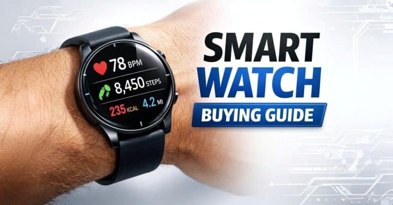 smart watch showing fitness tracking and health monitoring features