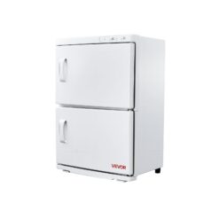 Hot Towel Warmer, 10 Gal Large Capacity 2-Tier Towel Warmer Cabinet With Clip & 4 Stainless Steel Racks, Holds Up 48 Towels, All-Round Heating Cabinet For Spa, Barber, Manicures, Massage, Salon