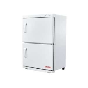 Hot Towel Warmer, 10 Gal Large Capacity 2-Tier Towel Warmer Cabinet With Clip & 4 Stainless Steel Racks, Holds Up 48 Towels, All-Round Heating Cabinet For Spa, Barber, Manicures, Massage, Salon