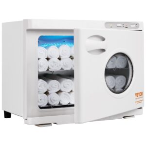 Hot Towel Warmer，23L Large Capacity Spa Hot Towel Warmers With See Through Window, 2 Stainless Steel Racks, Holds Up 50-60 Towels, 2-in-1 All-round Heating For Facials, SPA, Massage, Salon