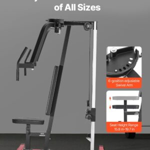 Alternative view of Chest Fly Machine, Upper Body Specialty Machine For Home Gym, Adjustable Fly And Reverse Delt Machine, For Chest, Back, Pectoral, Rear Deltoid And Shoulder Workouts, Hold Up To 450LBS