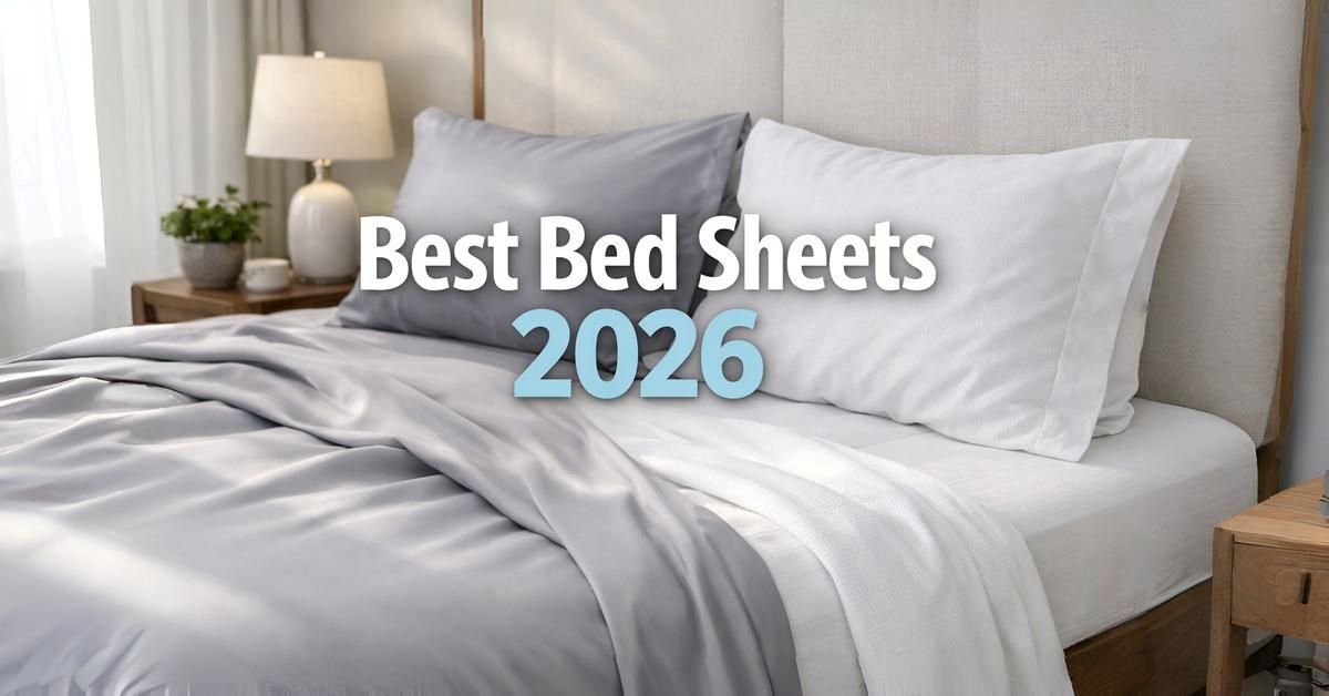 Best bed sheets 2026 showing bamboo sheets and luxury bedding for comfortable sleep