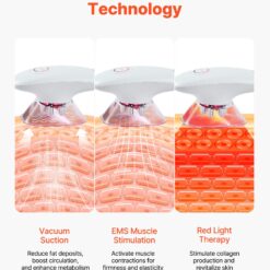 Alternative view of Body Sculpting Machine, 3-in-1 Electric Cellulite Massager With 3 Adjustable Functional Modes, Skin Tightening Cupping Therapy Tool With 60 Min Wireless Use, For Back, Belly, Waist, Arms, Legs