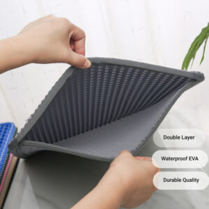 Alternative view of Litter Mat for Cats – Double Layer Waterproof Cat Litter Box Mat Splash Proof