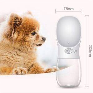 Alternative view of Portable Dog Drinking Bottle – Leak Proof BPA Free Travel Water Cup for Pets