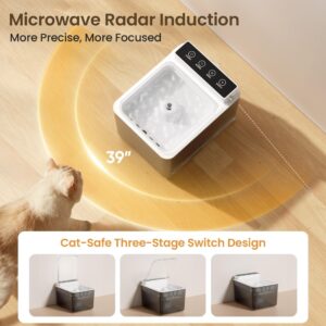Alternative view of Automatic Pet Water Fountain – 3L Radar Sensing Smart Dispenser for Cats & Dogs