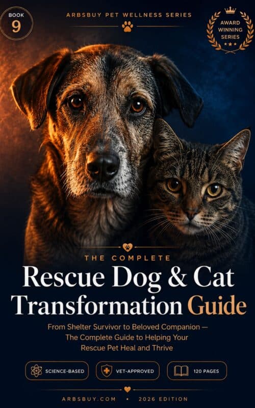 rescue dog training guide & cat ebook digital download - shelter pet rehabilitation 3-3-3 rule trust building guide arbsbuy 2026